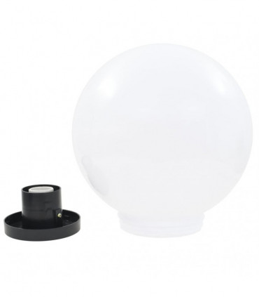 LED Bowl Lamps 4 pcs Spherical 30 cm PMMA