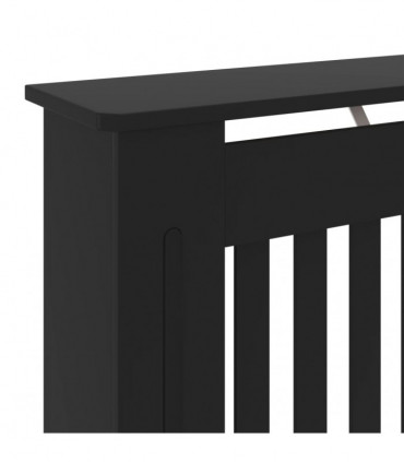 MDF Radiator Cover Black 78 cm