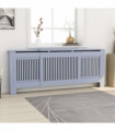 MDF Radiator Cover Grey 205 cm