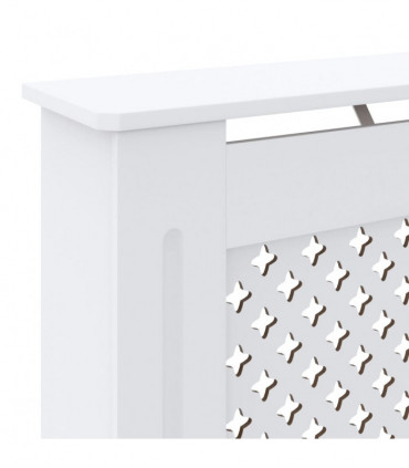 MDF Radiator Cover White 78 cm