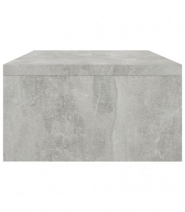 Monitor Stand Concrete Grey 42x24x13 cm Engineered Wood