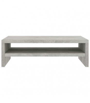 Monitor Stand Concrete Grey 42x24x13 cm Engineered Wood