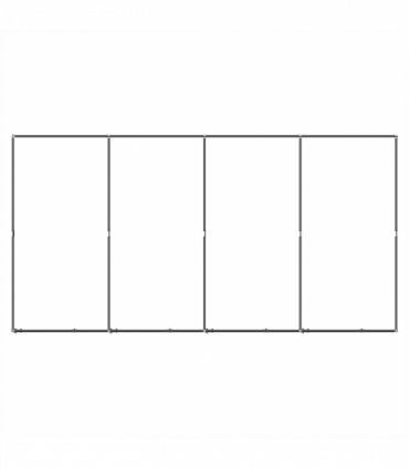 Outdoor Dog Kennel Steel 7.37 m�