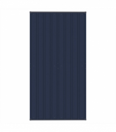 Outdoor Dog Kennel with Roof Steel 1.84 m�