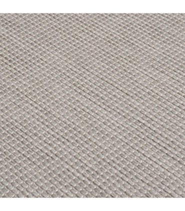 vidaXL Outdoor Flatweave Rug 100x200 cm Taupe