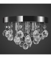 Pendant Ceiling Lamp Crystal Design Chandelier Chrome