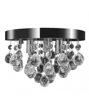 Pendant Ceiling Lamp Crystal Design Chandelier Chrome