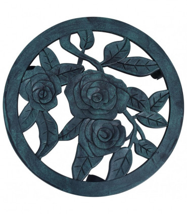 vidaXL Plant Trolleys 6 pcs Green 38 cm Plastic