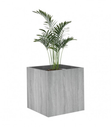 Planter Box Grey Sonoma 40x40x40 cm Engineered Wood