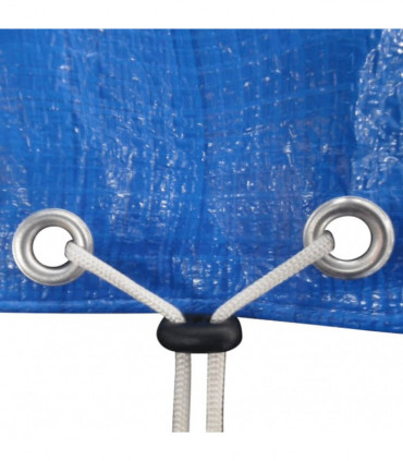 vidaXL Pool Cover PE Rectangular 90 g/sqm 540 x 270 cm