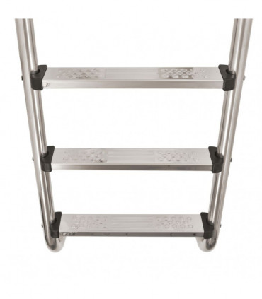 vidaXL Pool Ladder 3 Steps Stainless Steel 304 120 cm