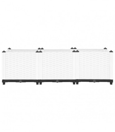 Raised Bed 120x40x38 cm Polypropylene