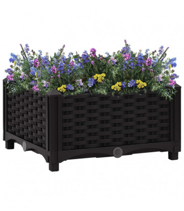 vidaXL Raised Bed 40x40x23 cm Polypropylene