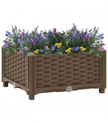 vidaXL Raised Bed 40x40x23 cm Polypropylene