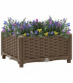 vidaXL Raised Bed 40x40x23 cm Polypropylene