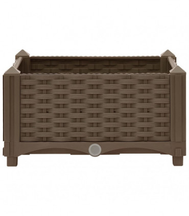 vidaXL Raised Bed 40x40x23 cm Polypropylene