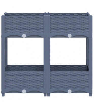 Raised Bed 80x40x71 cm Polypropylene