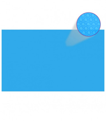 Rectangular Pool Cover 1000x600 cm PE Blue