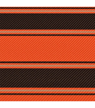 Retractable Awning 150x150 cm Orange and Brown