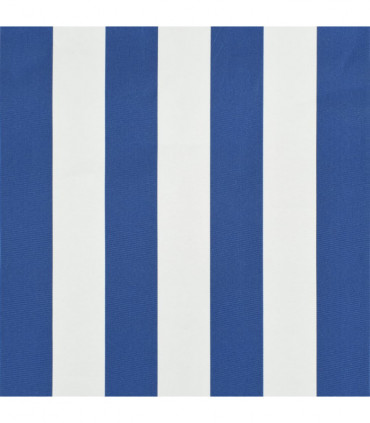 Retractable Awning 250x150 cm Blue and White