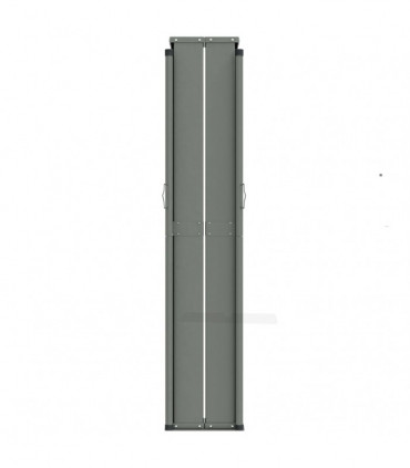 Retractable Side Awning Black 180x1000 cm