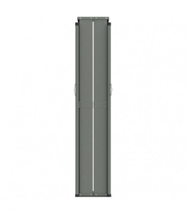 Retractable Side Awning Black 200x1200 cm