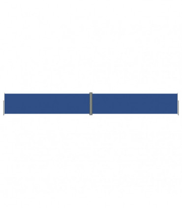 Retractable Side Awning Blue 160x1200 cm