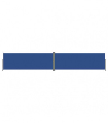 Retractable Side Awning Blue 180x1000 cm