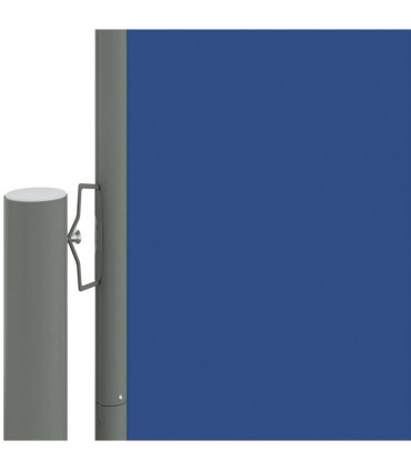 Retractable Side Awning Blue 180x1000 cm