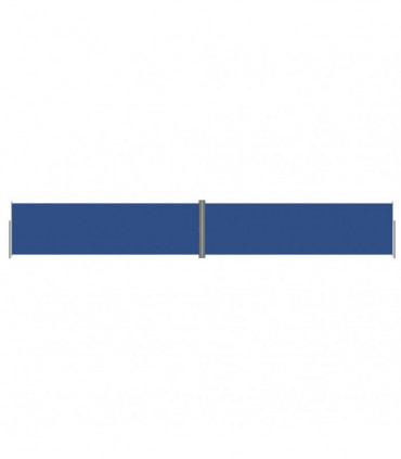 Retractable Side Awning Blue 180x1200 cm