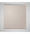 Roller Blind Blackout 140 x 230 cm Beige