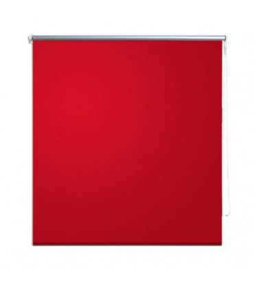 Roller Blind Blackout 160 x 175 cm Red