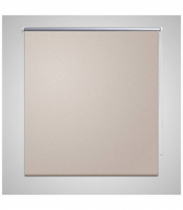 Roller Blind Blackout 160 x 230 cm Beige