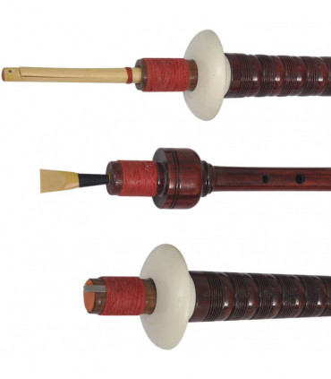 Scottish Great Highland Bagpipe Red Royal Steward Tartan