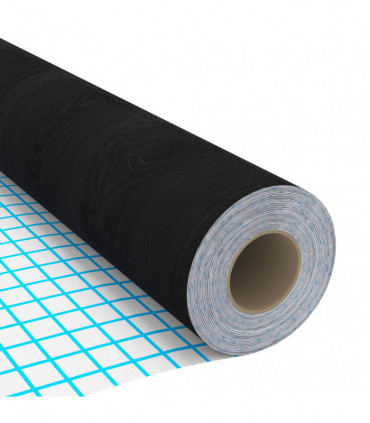 Self-adhesive Furniture Film Dark Wood 500x90 cm PVC