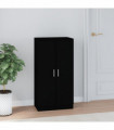 Shoe Cabinet Black 55x35x108 cm Engineered wood
