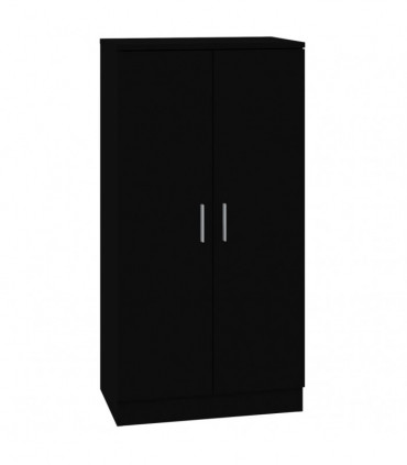 Shoe Cabinet Black 55x35x108 cm Engineered wood