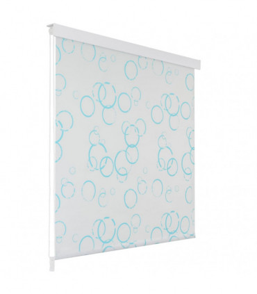 Shower Roller Blind 100x240 cm Bubble