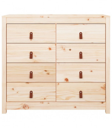 Side Cabinet 100x40x90 cm Solid Wood Pine