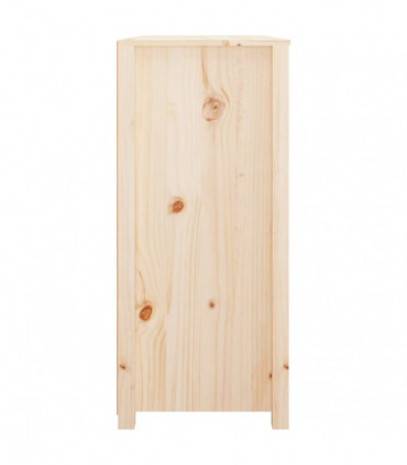Side Cabinet 100x40x90 cm Solid Wood Pine