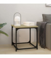 Side Table Sonoma Oak 40x40x40 cm Engineered Wood