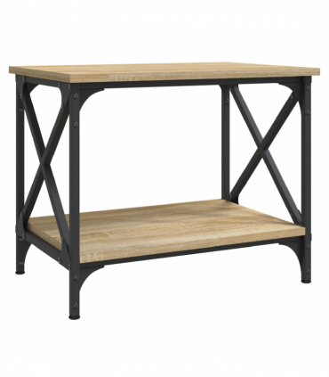 Side Table Sonoma Oak 55x38x45 cm Engineered Wood