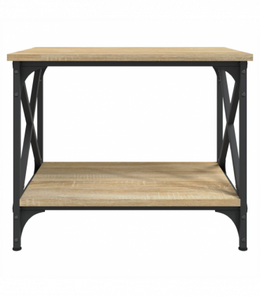 Side Table Sonoma Oak 55x38x45 cm Engineered Wood