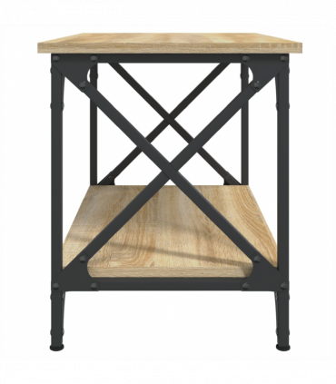 Side Table Sonoma Oak 55x38x45 cm Engineered Wood
