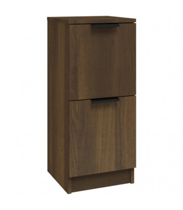 Sideboard Brown Oak 30x30x70 cm Engineered Wood