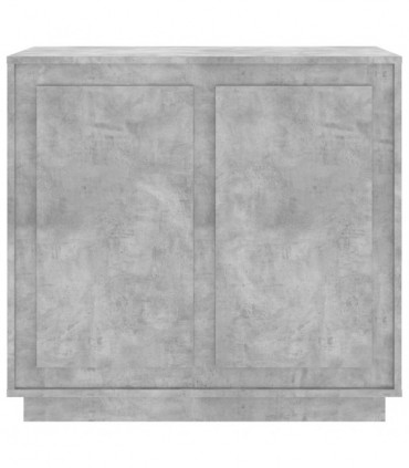 vidaXL Sideboard Concrete Grey 80x34x75 cm Engineered Wood