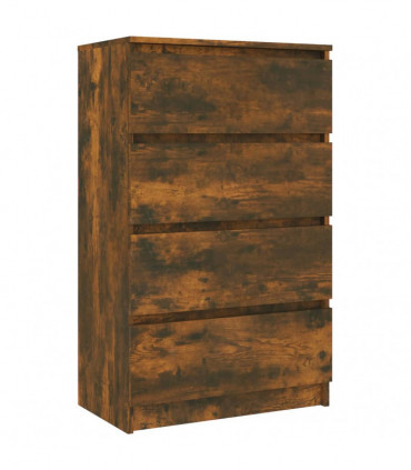 Sideboard Smoked Oak 60x35x98.5 cm Engineered Wood