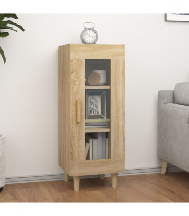 Sideboard Sonoma Oak 34.5x34x90 cm Engineered Wood