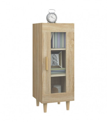 Sideboard Sonoma Oak 34.5x34x90 cm Engineered Wood