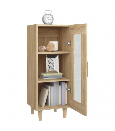 Sideboard Sonoma Oak 34.5x34x90 cm Engineered Wood